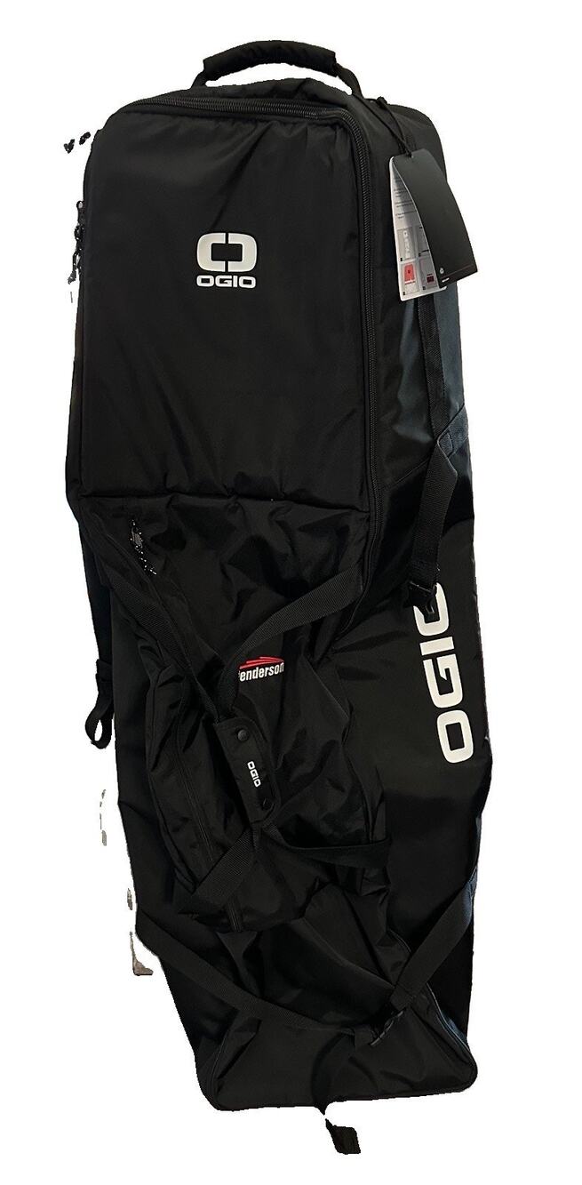 OGIO Alpha Standard Golf Travel Cover Black NWT Rolling Golf Bag Travel Case